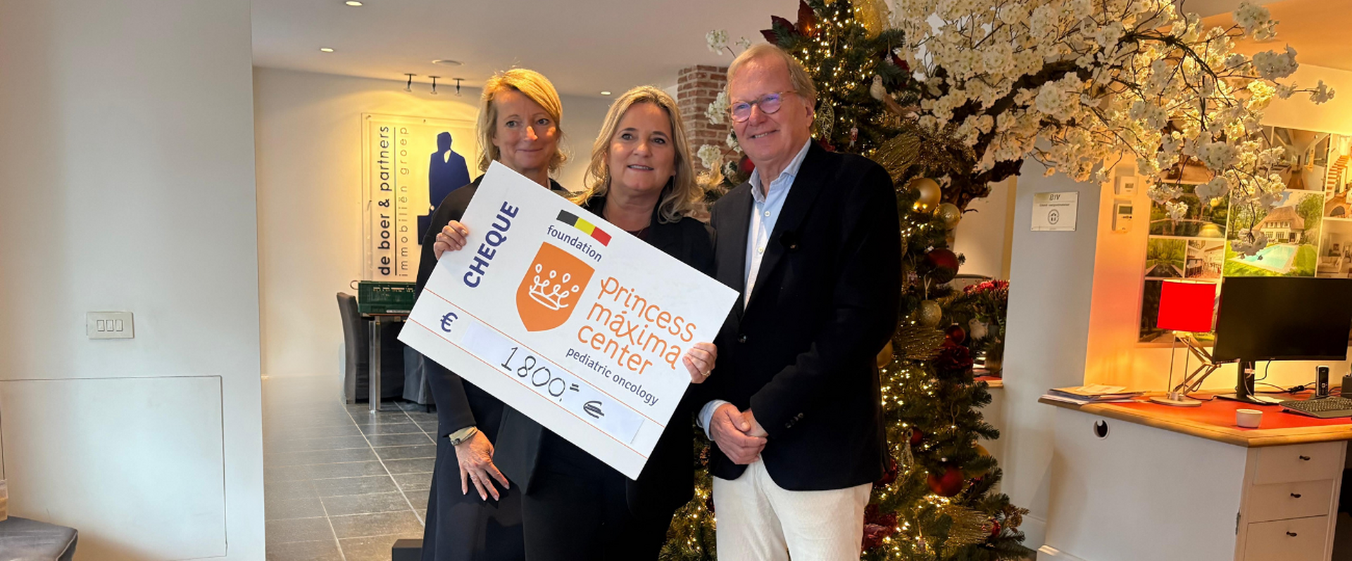 Een warm eindejaar met impact: Wij steunen het Kinderkankerfonds